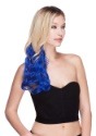 Regal Blue 22" Heat Stylable Clip In Hair Extension2