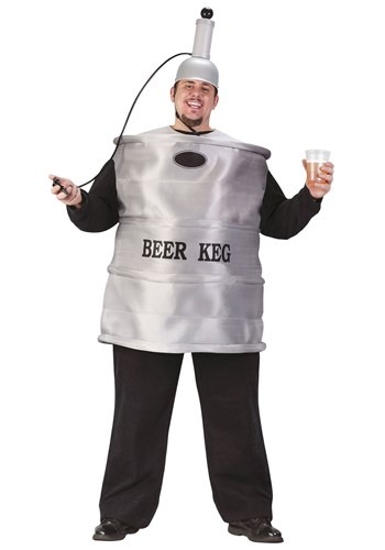 Plus Size Beer Keg Costume