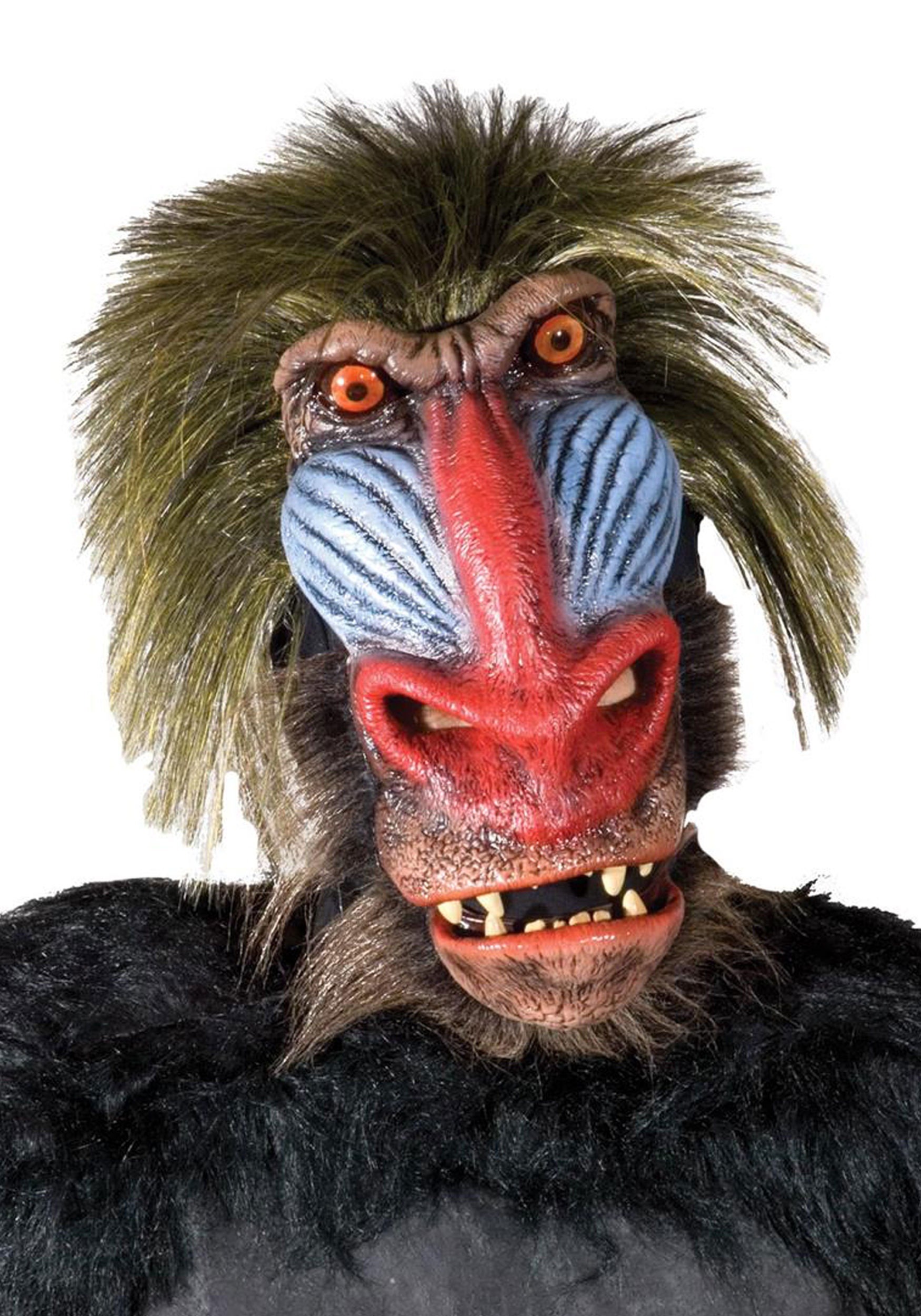 Máscara para adultos de mono babuino Multicolor Colombia