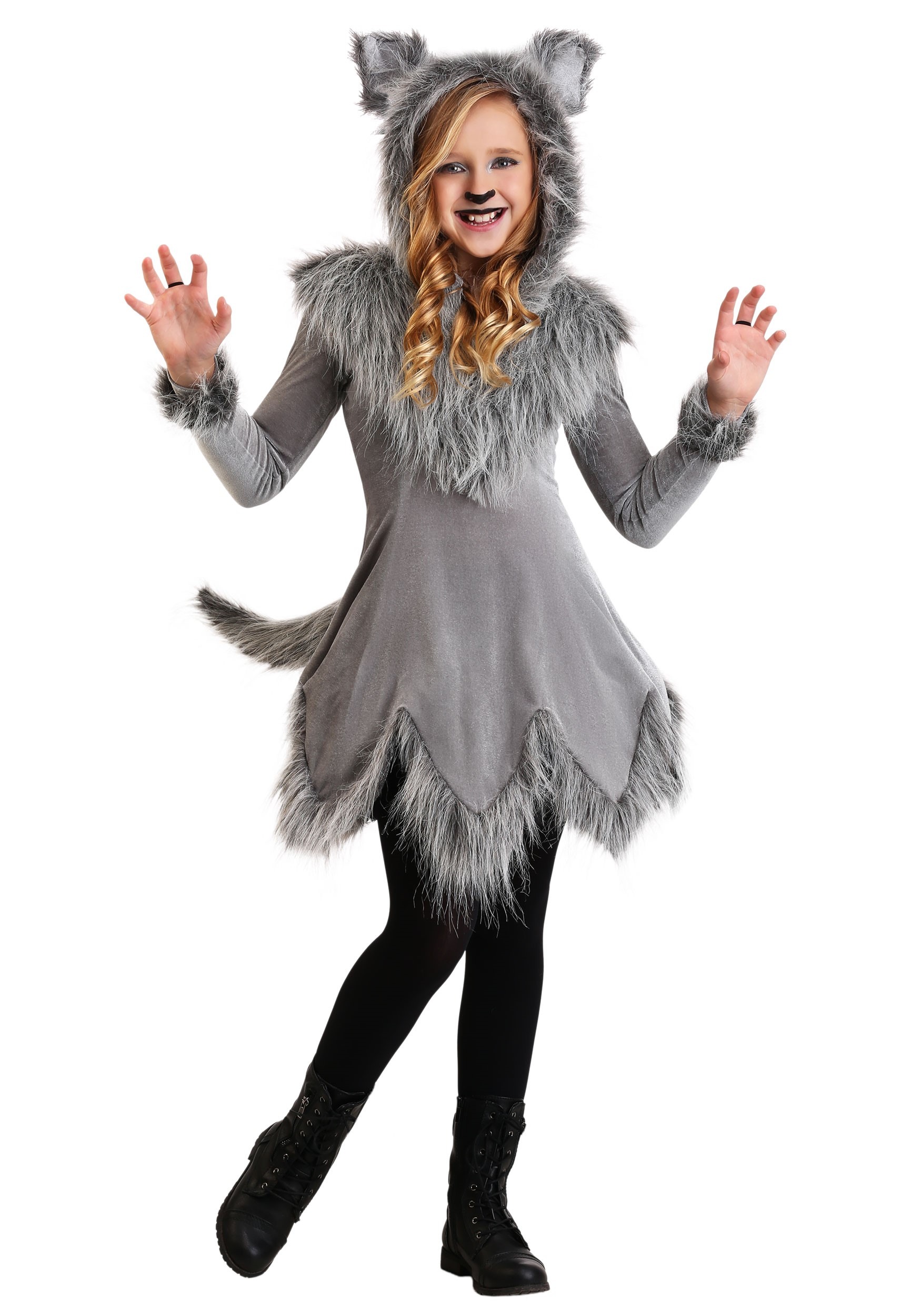 Girls Aint Afraid of No Wolf Costume