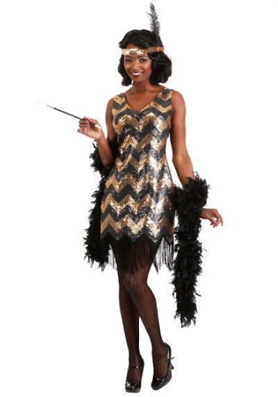Roaring 20s Costumes For Halloween | Flapper and Gangster Costumes