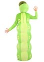 Adult Green Caterpillar Costume Alt 1