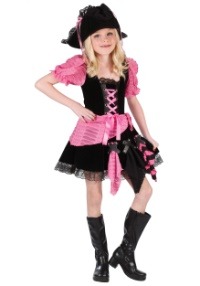 Girl's Pirate Costumes - Kid's, Toddler Pirate Girl Costume