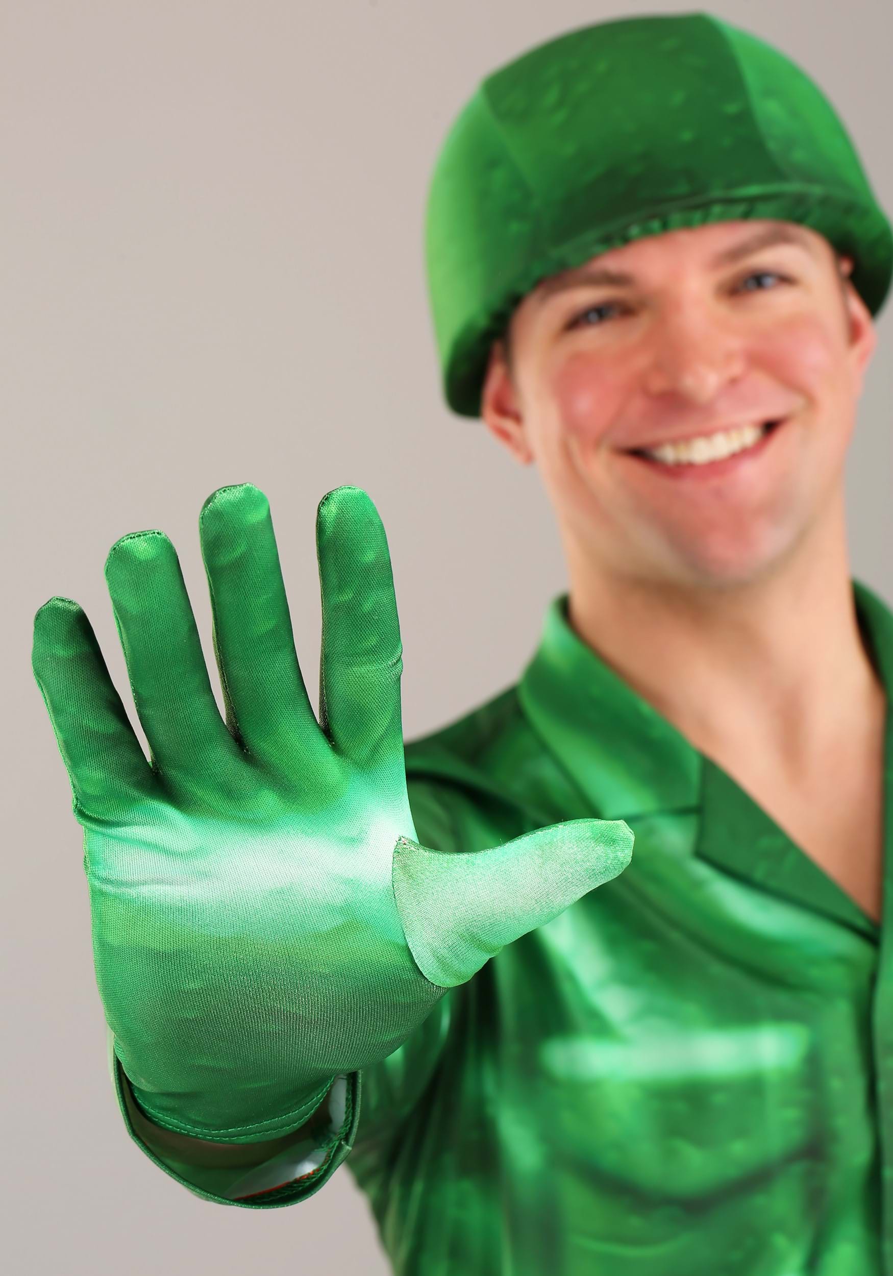 Plastic Army Man Costume - Army Military