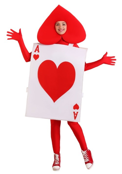 Adult Ace of Hearts Costume