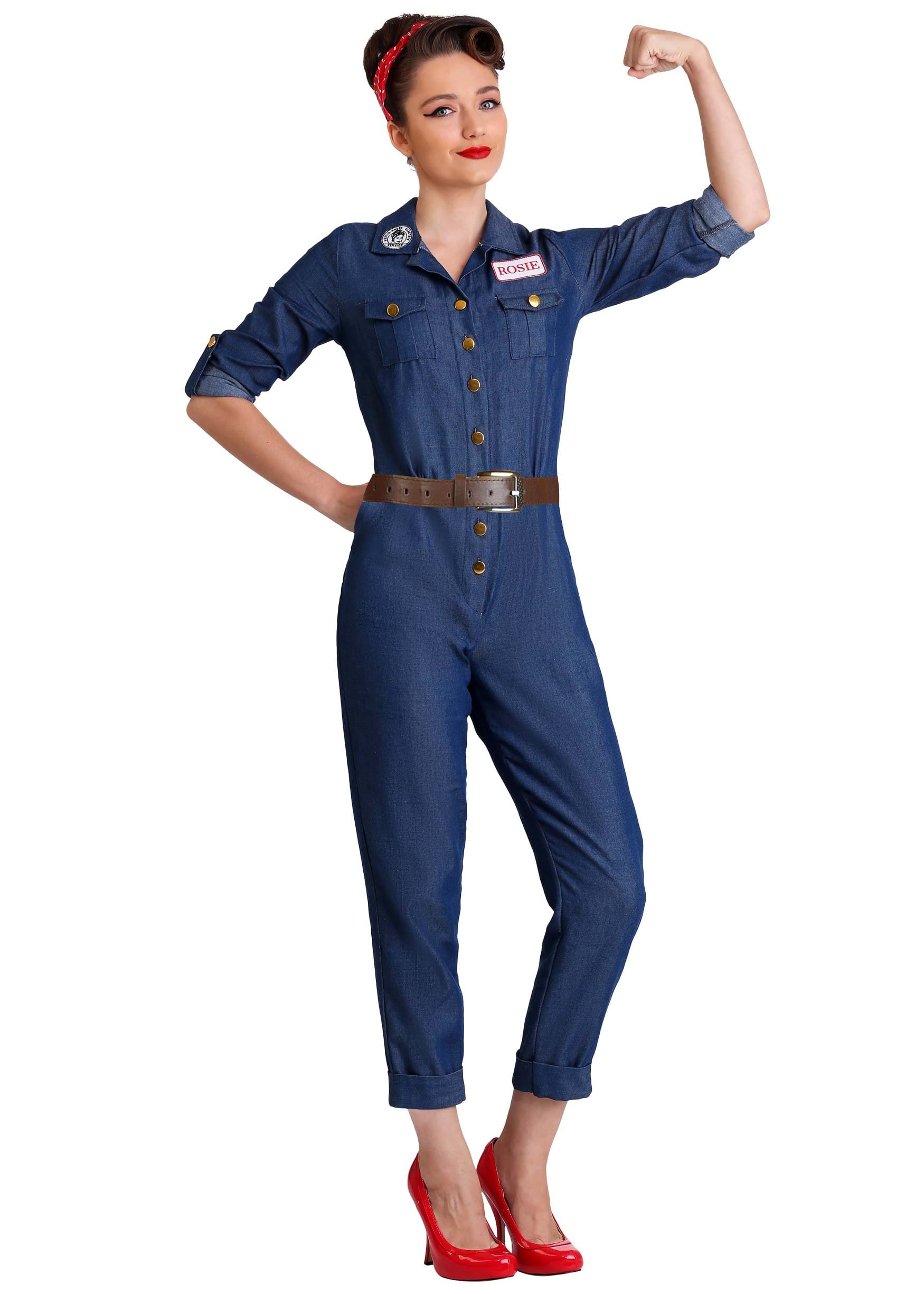 Photos - Fancy Dress Icon FUN Costumes WWII  Costume for Women Blue/Red 