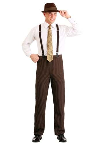 Men's Clyde Gangster Costume | Robber Halloween Costume