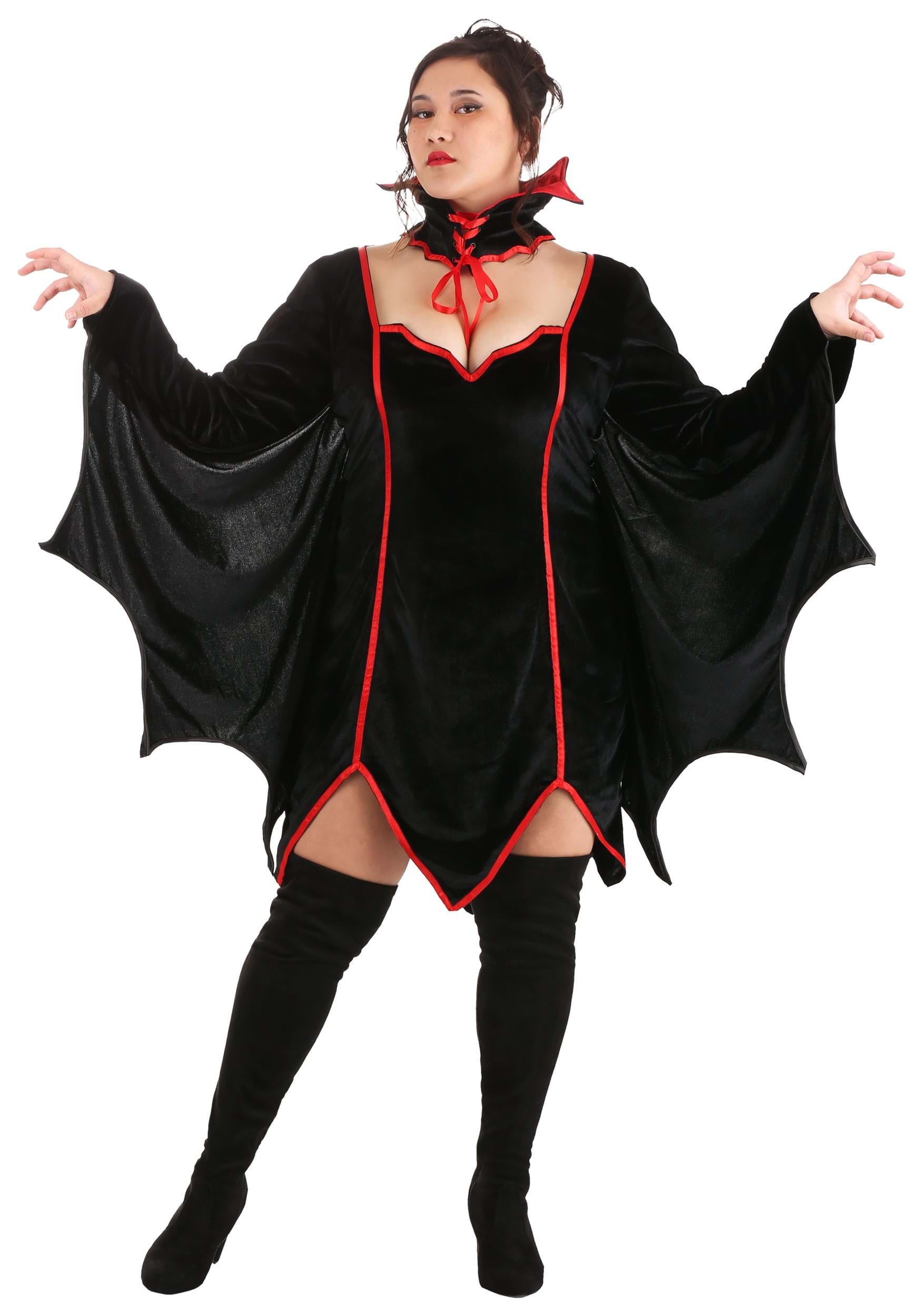 Photos - Fancy Dress FUN Costumes Plus Size Women's Lady Dracula Costume | Scary Plus Size Cost