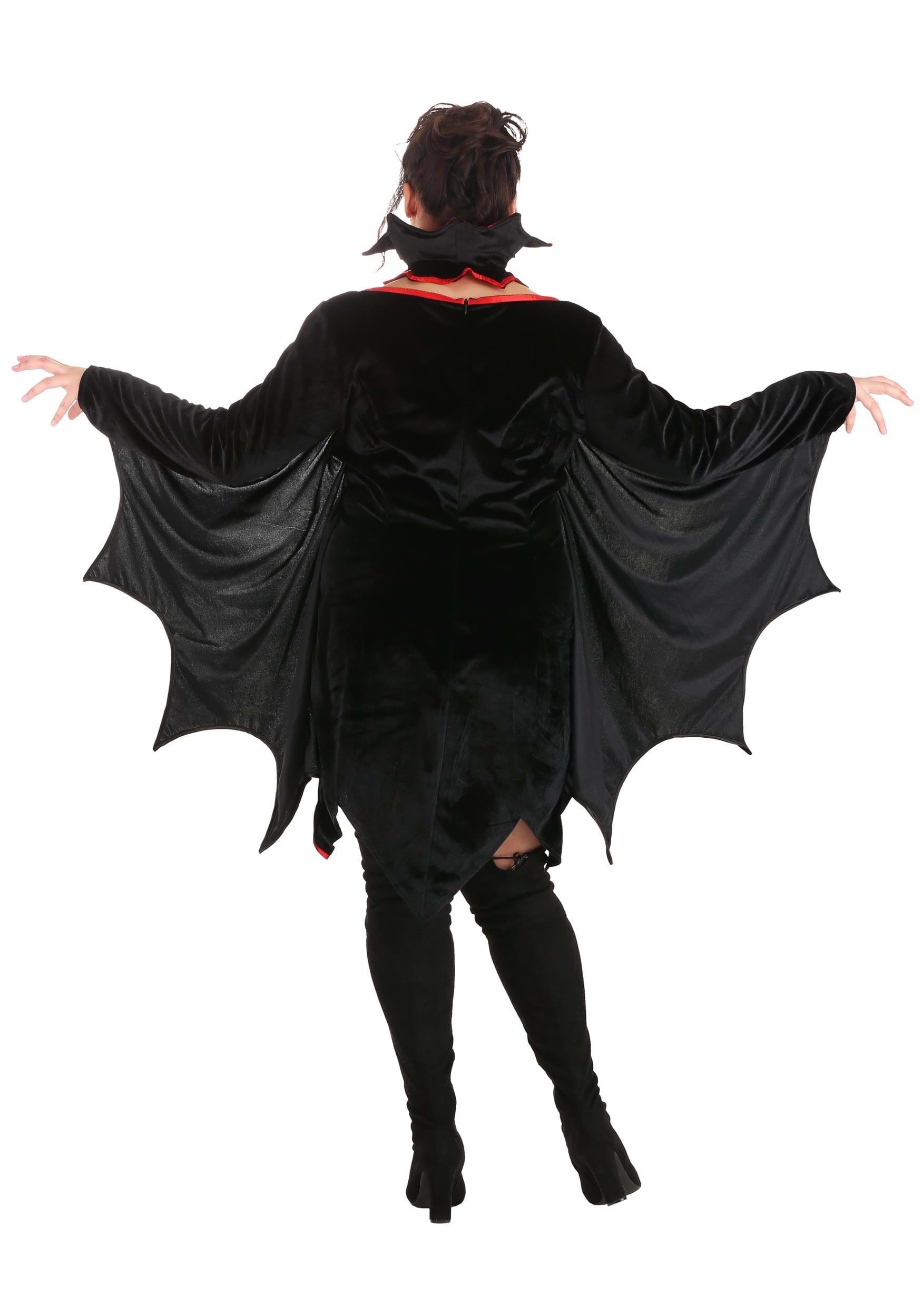 Plus Size Women's Lady Dracula Costume , Scary Plus Size Costumes