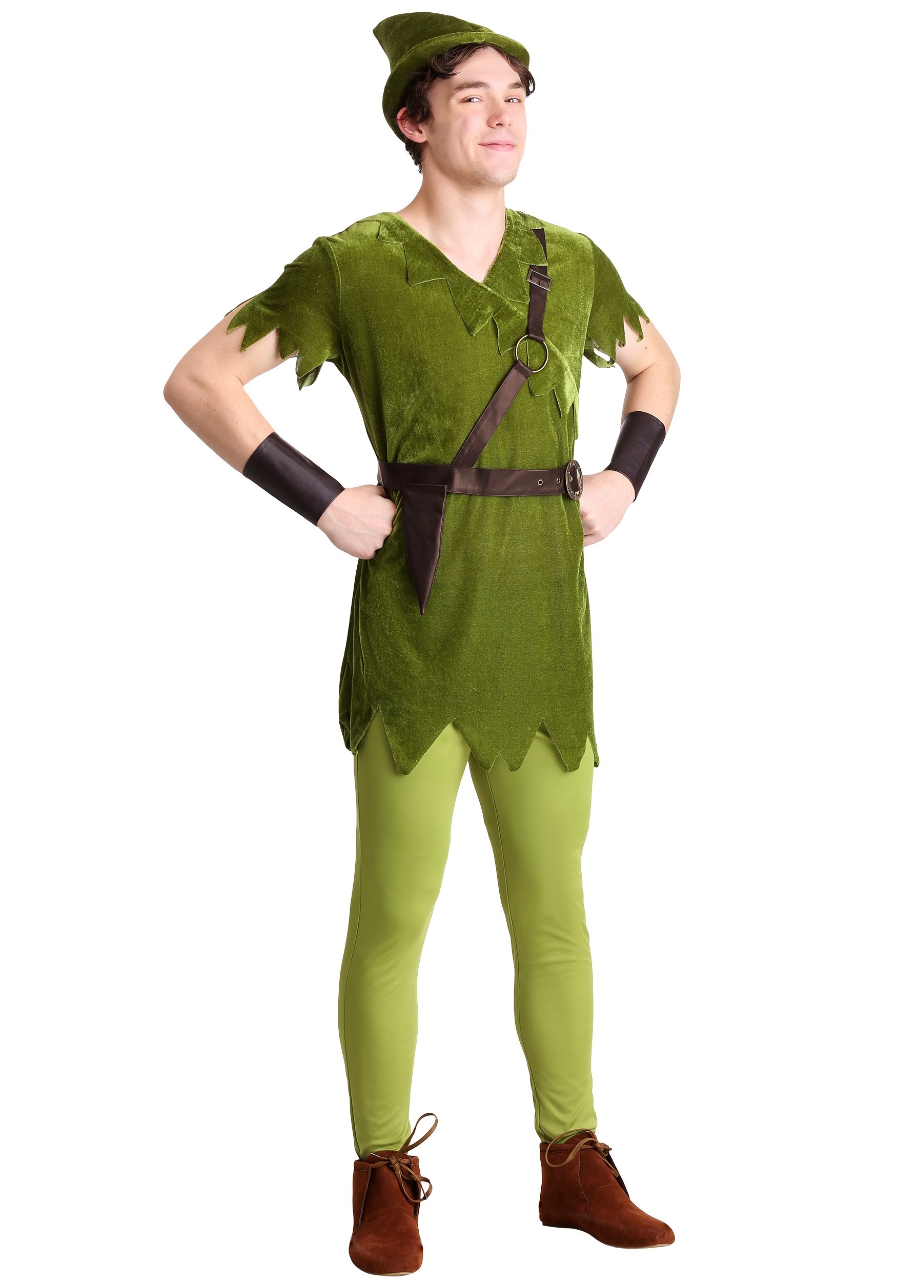 Classic Peter Pan Adult Costume , Storybook Character Costumes