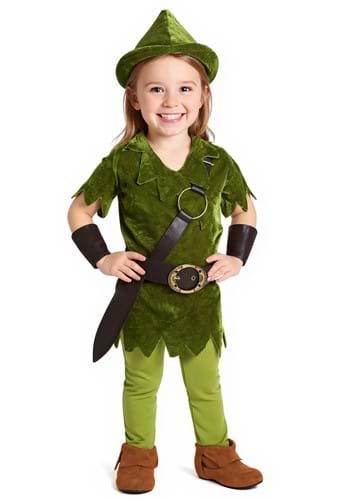Boy's Storybook Peter Pan Toddler Costume | Storybook Costumes