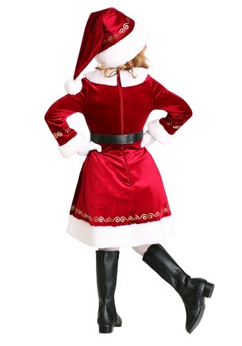 Toddler Girl's Santa Dress Costume