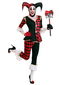 Plus Size Women's Regal Harlequin Costume