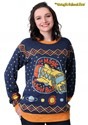 Adult Magic School Bus Ugly Christmas Sweater Alt 3