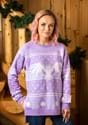 Womens Hi-Lo Labyrinth Owl Ugly Christmas Sweater Alt 2