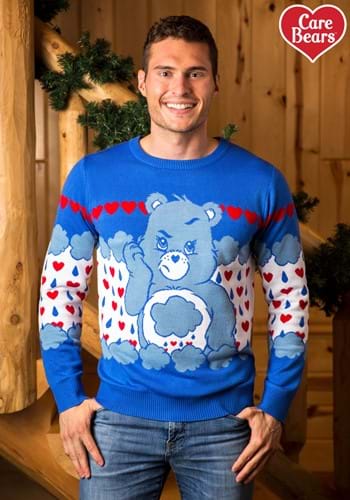 Grumpy Bear Adult Care Bears Ugly Christmas Sweater