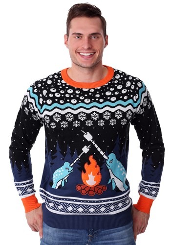 Adult's Narwhal Ugly Christmas Sweater