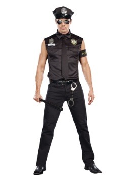 Sexy Cop Plus Size Mens Costume