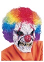 Adult Clown Mask with Wig - $13.99 