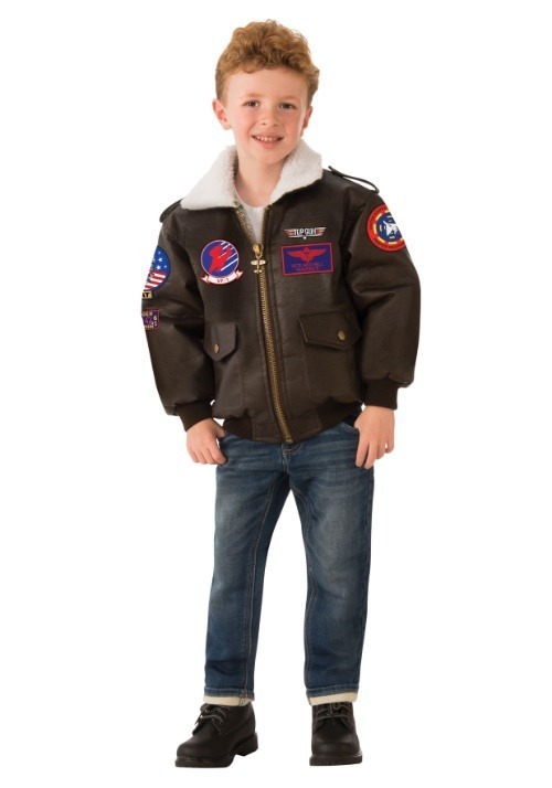 Top Gun Kid's Bomber Jacket Costume