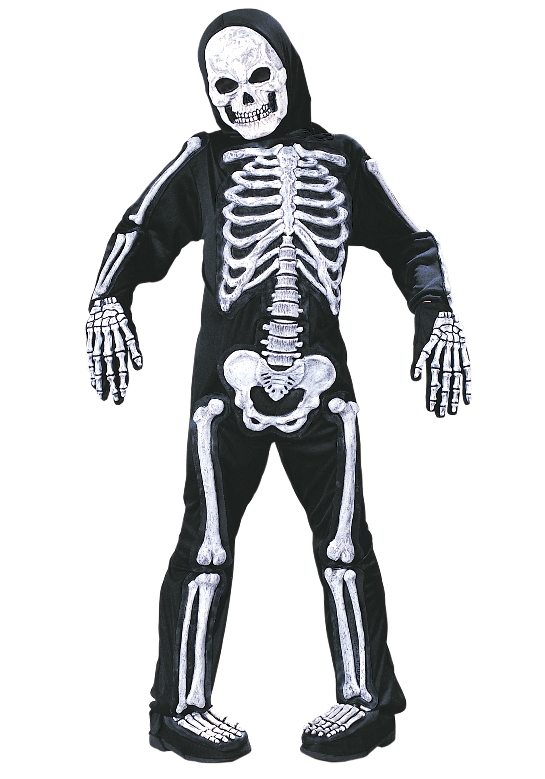 halloween bones costume