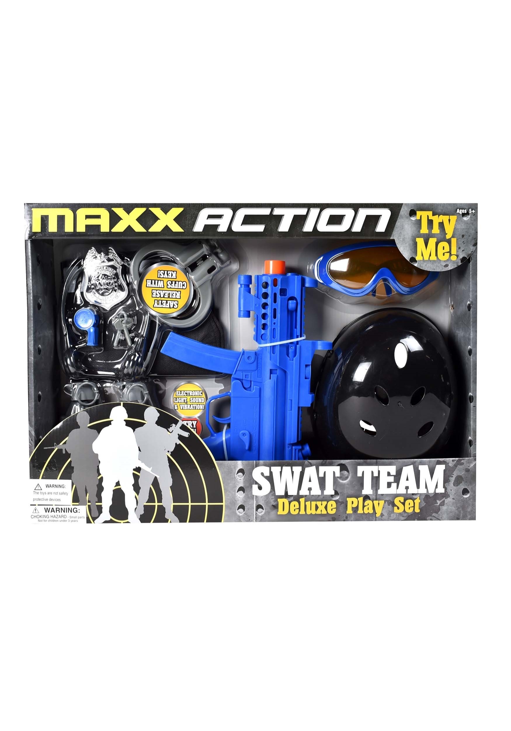 Maxx Action Commando Series Swat Team Playset