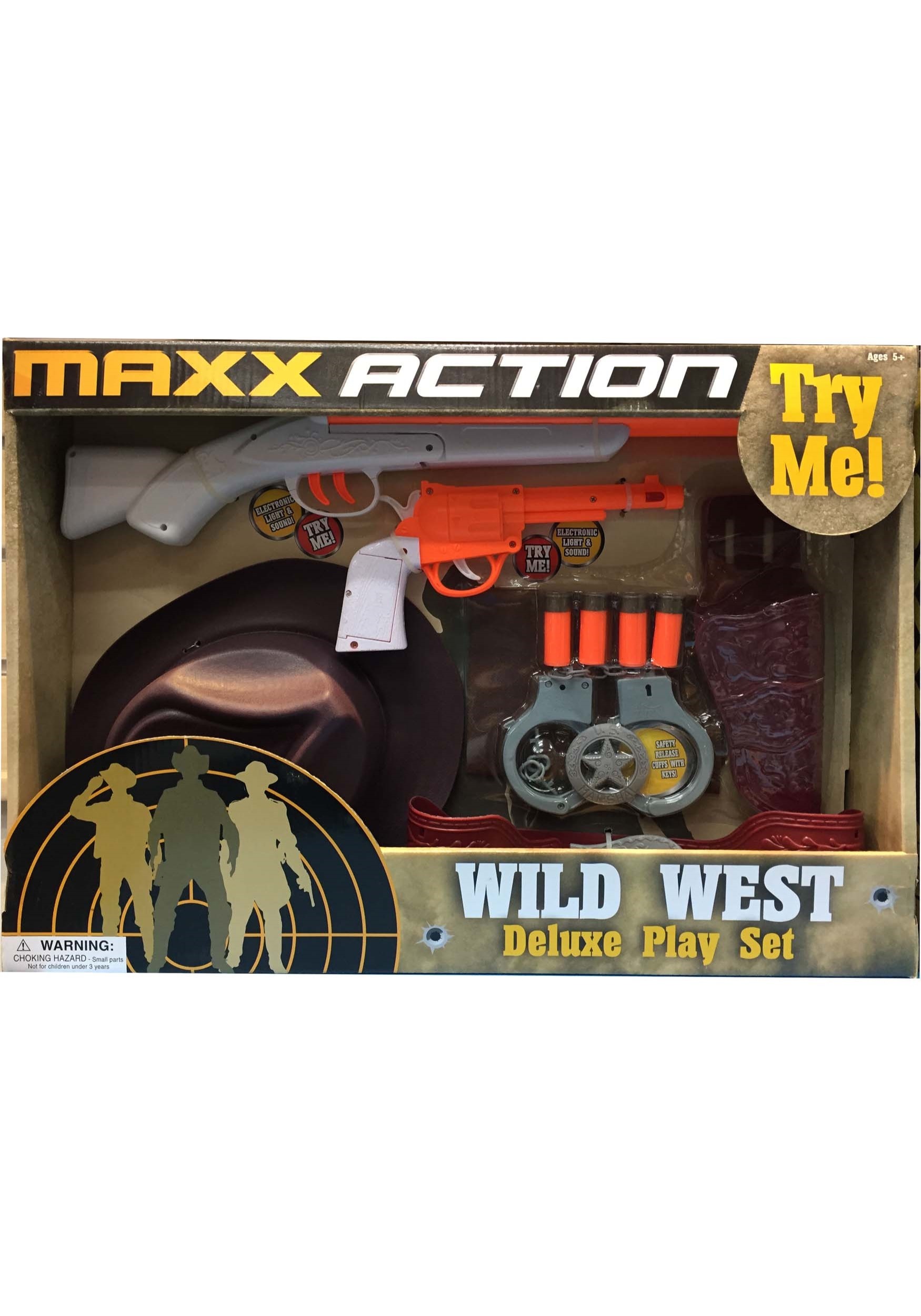Maxx Action Western Series Blaze Wild West Deluxe Playset