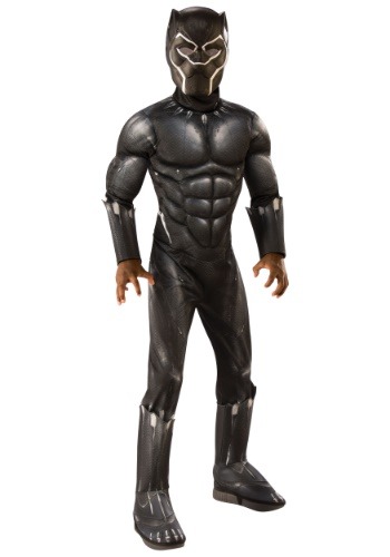 CHILD DELUXE BLACK PANTHER COSTUME