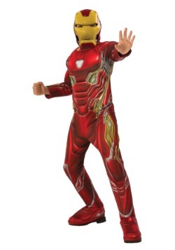 Child Marvel Infinity War Deluxe Iron Man Costume