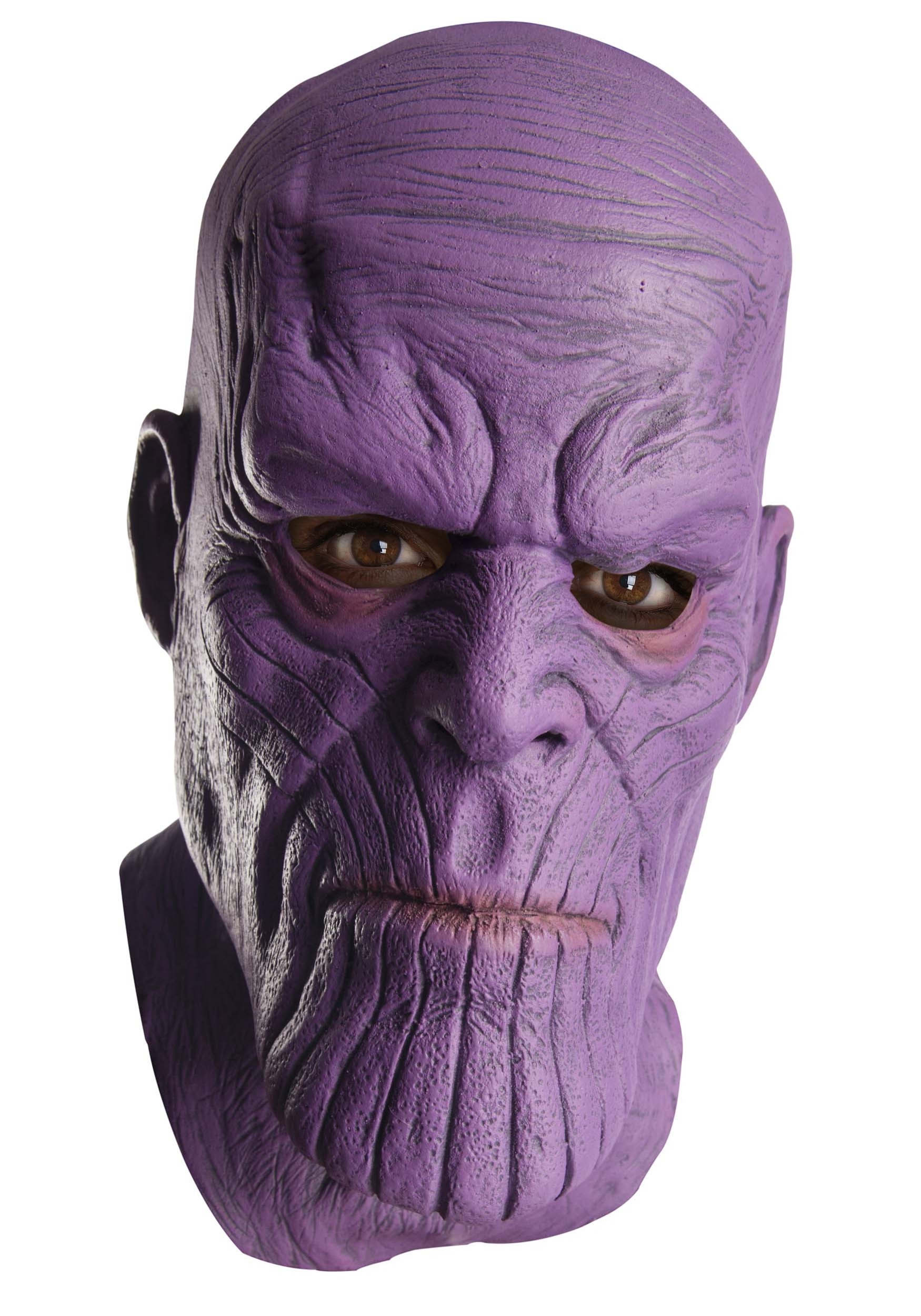 Marvel Avengers Infinity War Thanos Mask de látex para hombres Multicolor