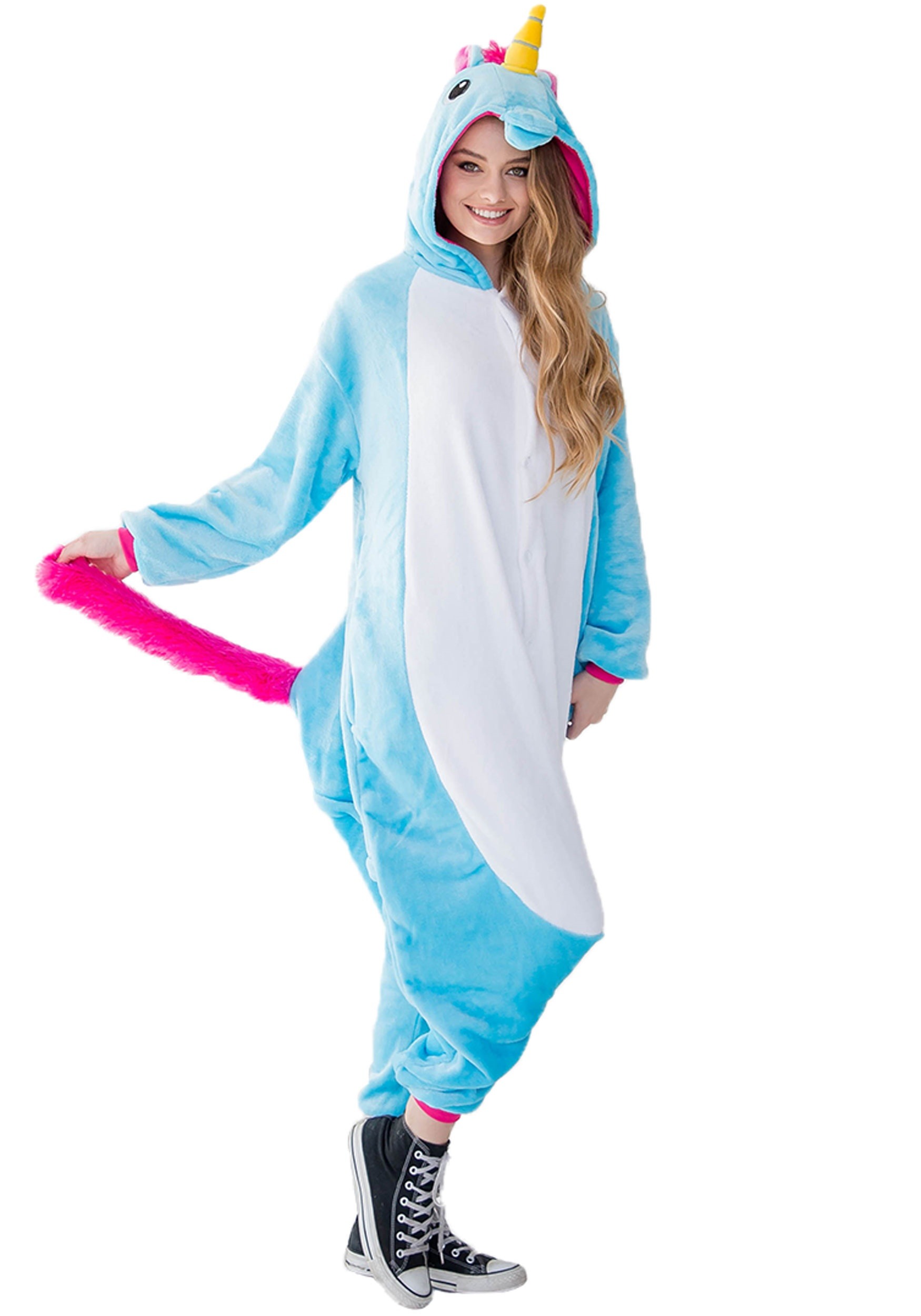 Download Adult Kigurumi Teal Unicorn Yumio Costume