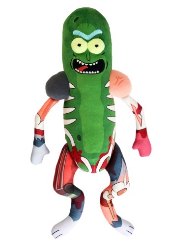 Rick & Morty Galactic Plushies Pickle Rick in Rat Suit Updat