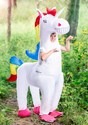 Child Giant Inflatable Unicorn Costume updated