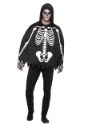 Adult Poncho Skeleton Costume2