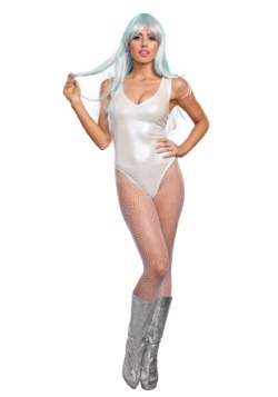 Womens Iridescent Bodysuit Costume