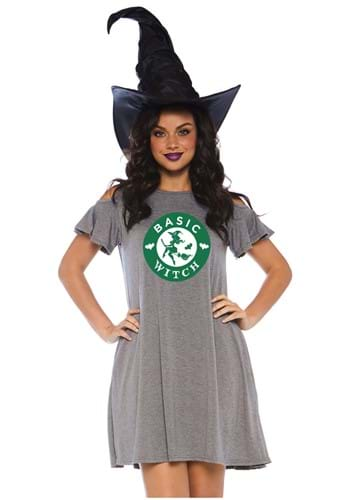 Women's Basic Witch Jersey Dress