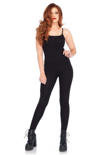 Women's Basic Black Unitard