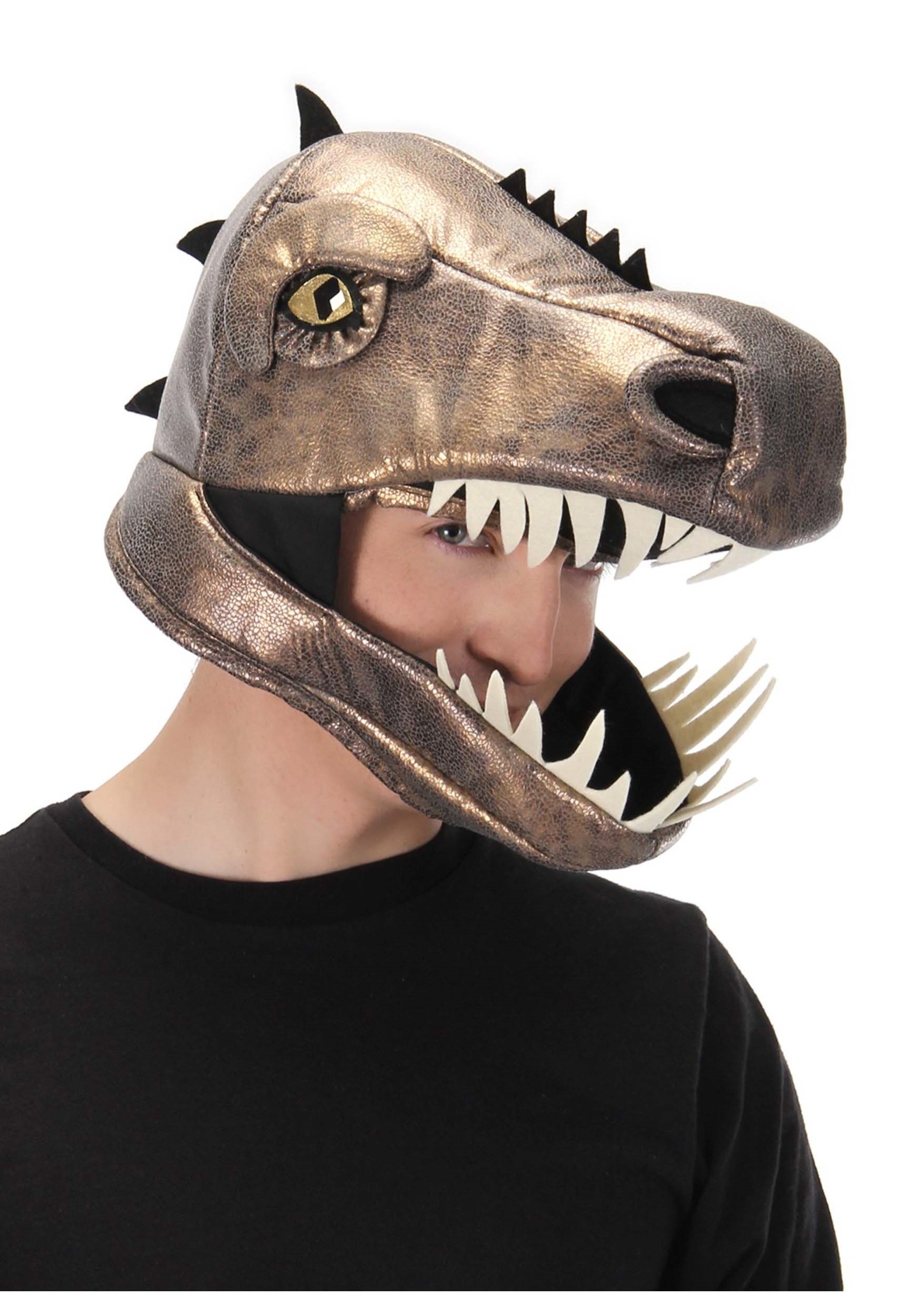 Norteamérica Tierra diseñador Dinosaur Hat Tyrannosaur Jawesome