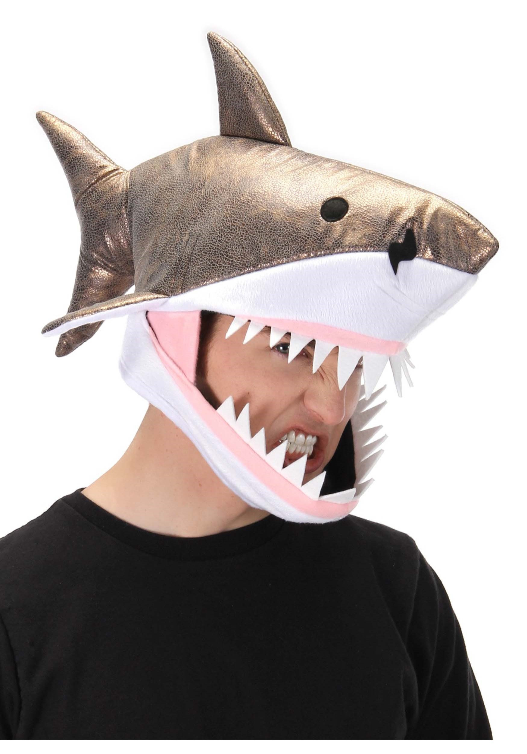 Adult Great White Shark Jawesome Costume Hat