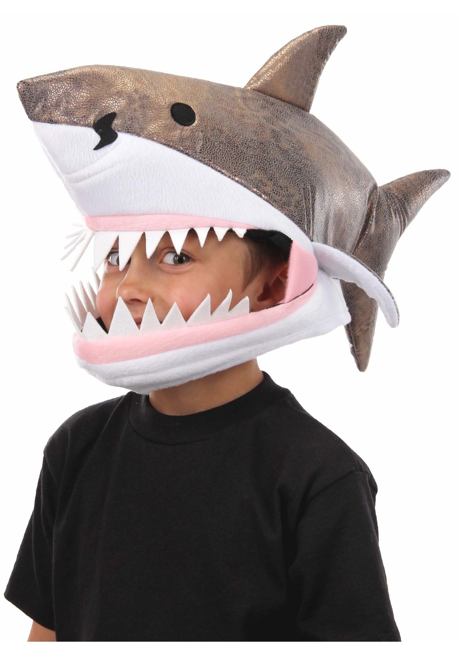 Adult Great White Shark Jawesome Costume Hat