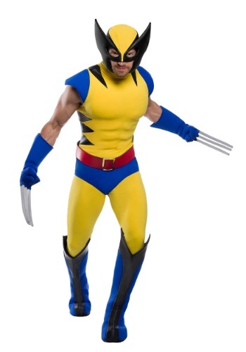Premium Marvel Men's Wolverine Costume