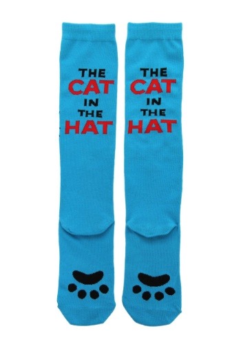 The Cat in the Hat Women's Knee High Sock | Dr. Seuss Accessories