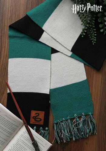 Slytherin Patch Striped Scarf-upd