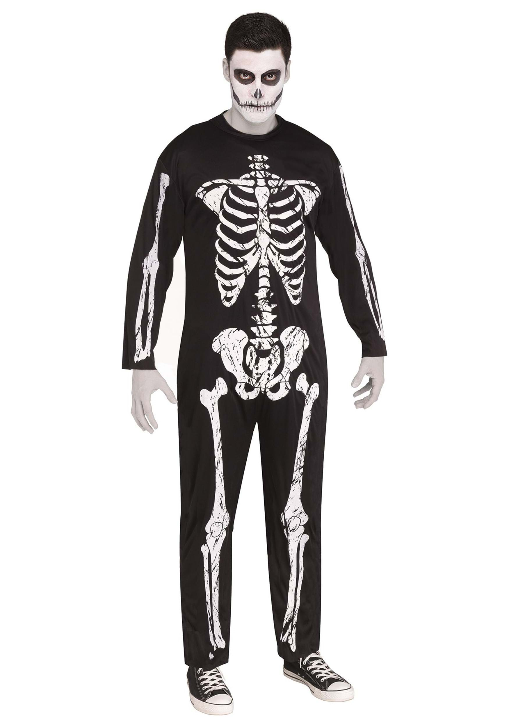 Morph Suit - Skeleton Adult Costume - Snog The Frog