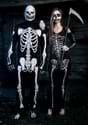 Skeleton Jumpsuit Costume Alt 2