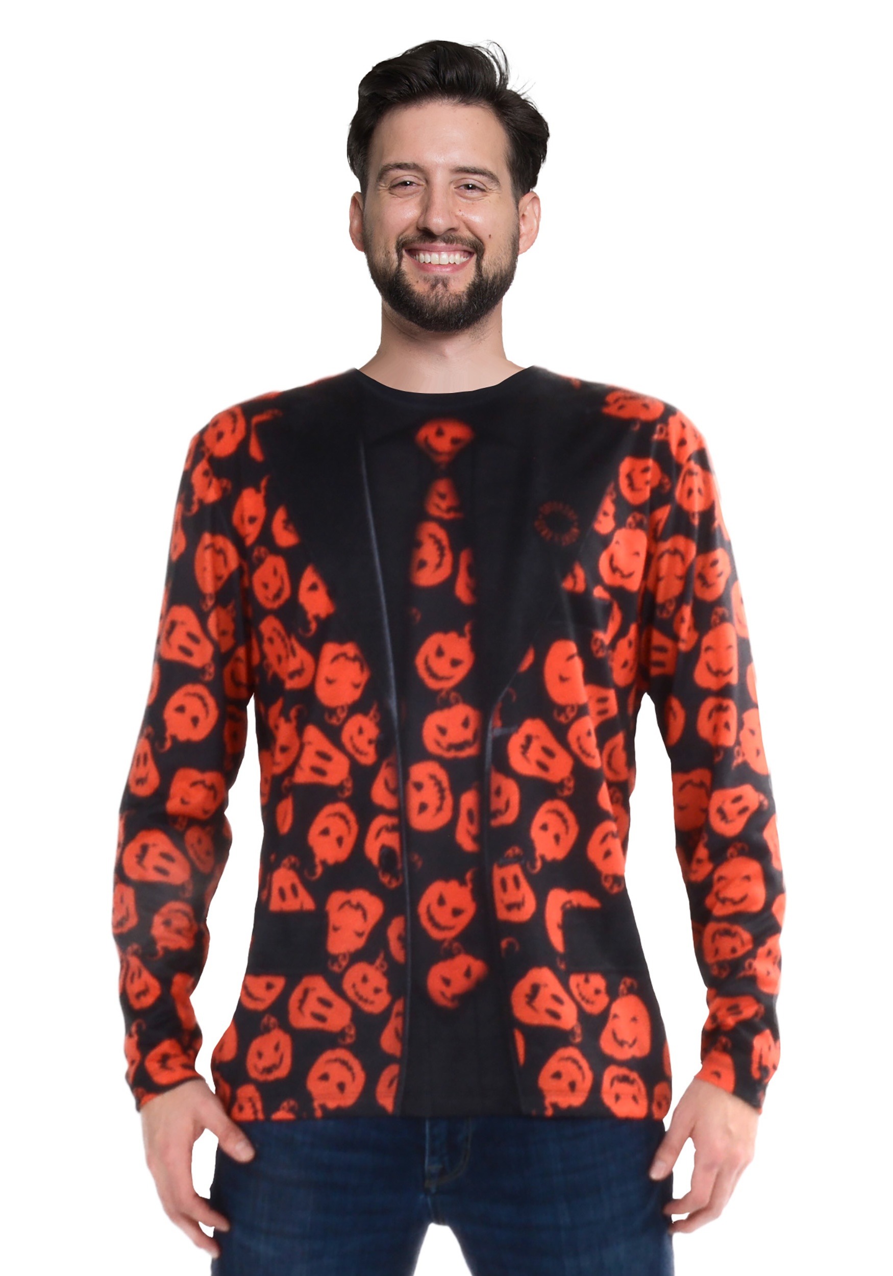 Pumpkins Suit Adult Costume Halloween Saturday Night Live SNL TV Show David...