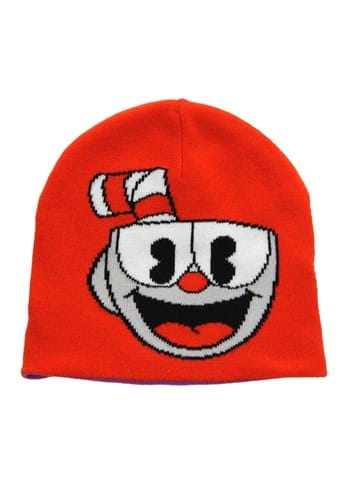 Reversible Cuphead Knit Hat