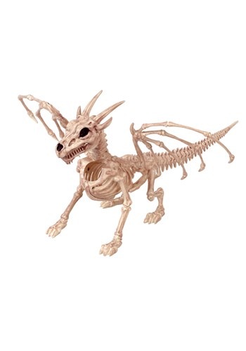 7" Dragon Skeleton Halloween Decoration