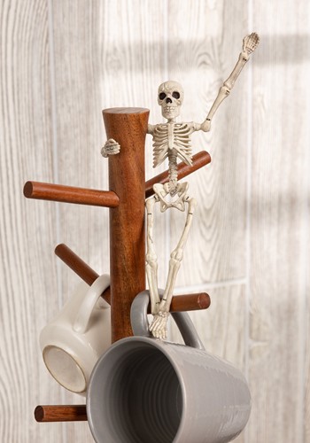 8-Inch Bendable Skeleton Halloween Prop | Skeleton Decorations