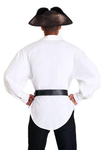 White Ruffled Pirate Costume Shirt for Adults | Pirate Accessories